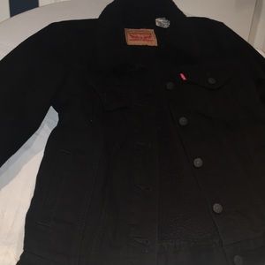 Black Fleece Lined Levi’s Jacket